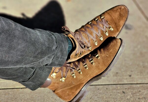 Brown Suede Boots