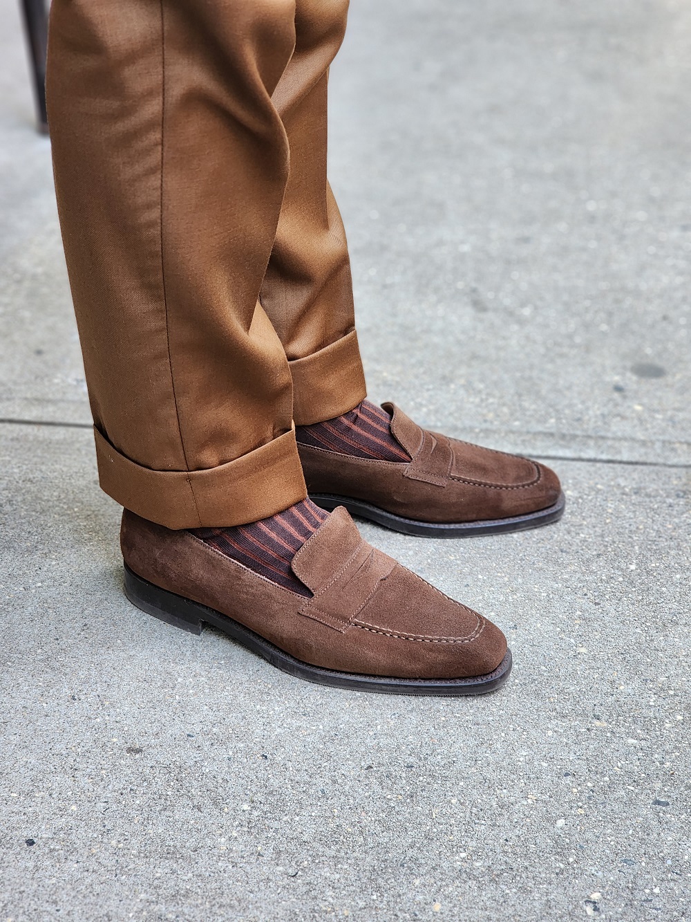 Wearing Loafers With Suits