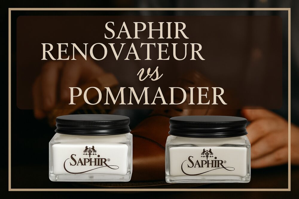 Saphir Renovateur vs Pommadier