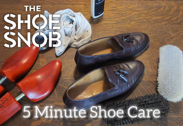 5 Minute Shoe Care