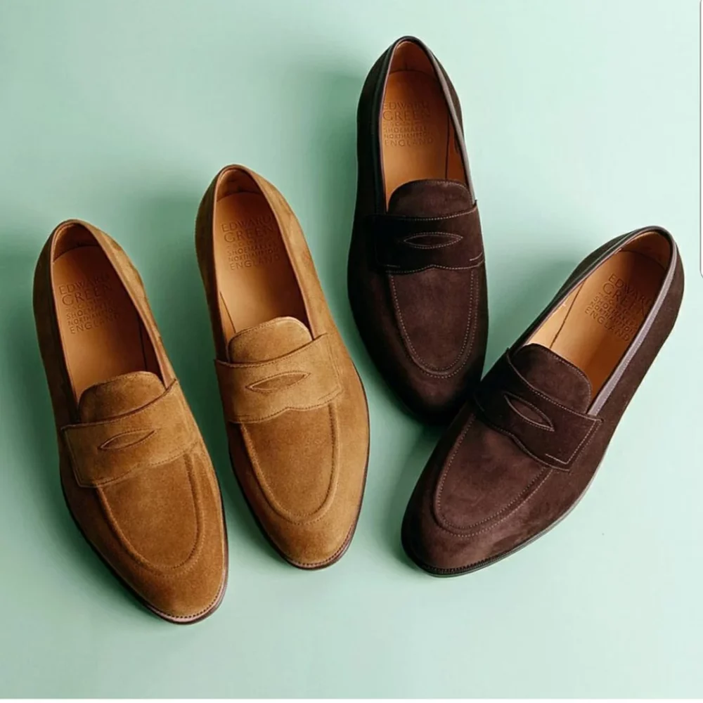 Edward Green Suede loafers