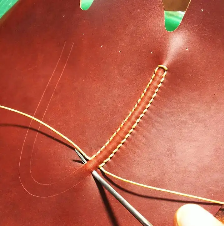 Hand Sewing the Upper