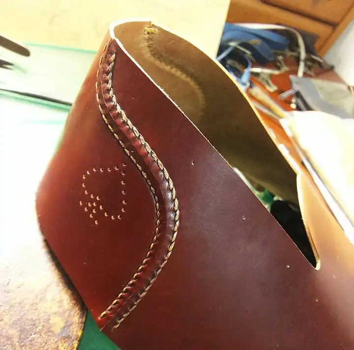 Hand Sewing the Upper